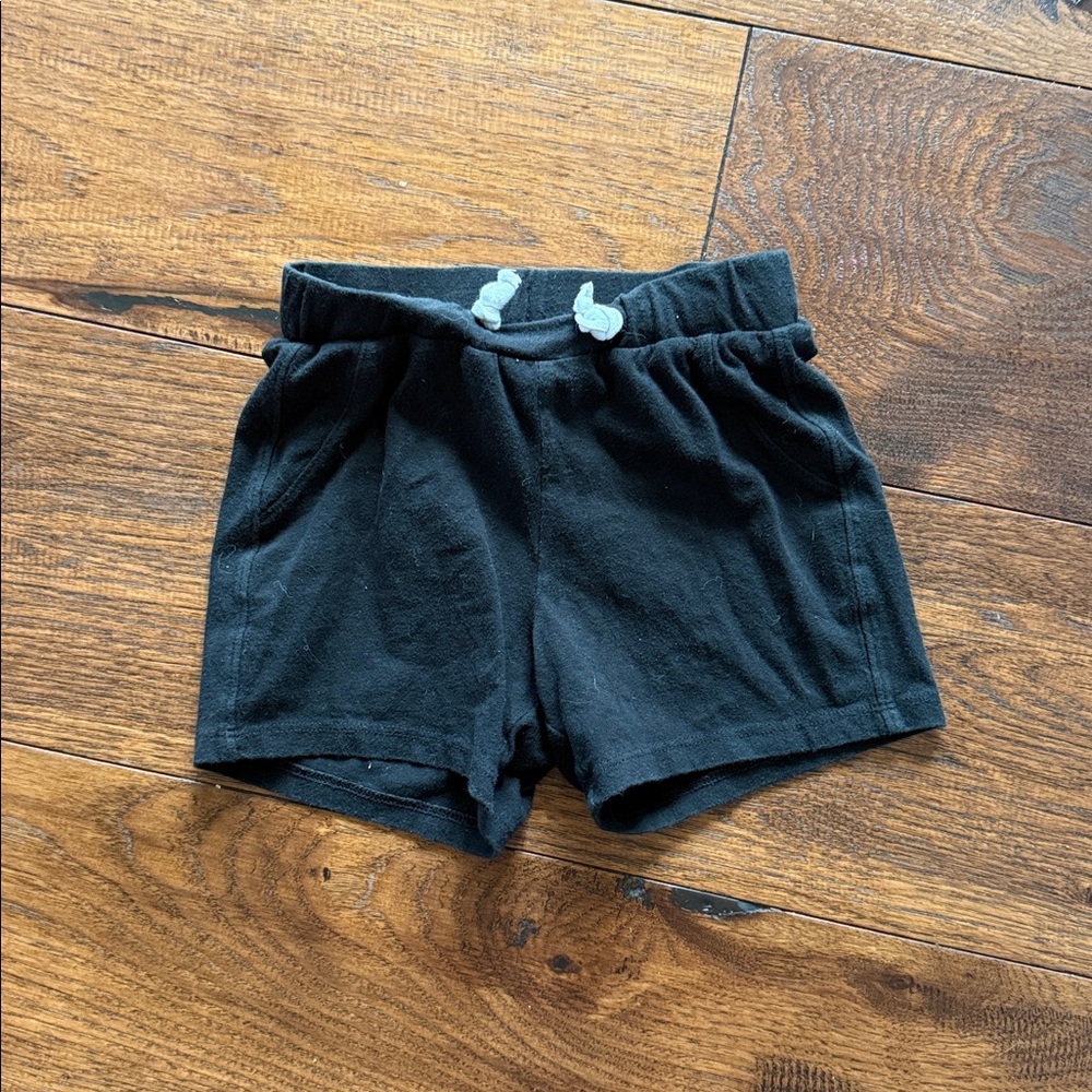 Black disney H&M shorts
